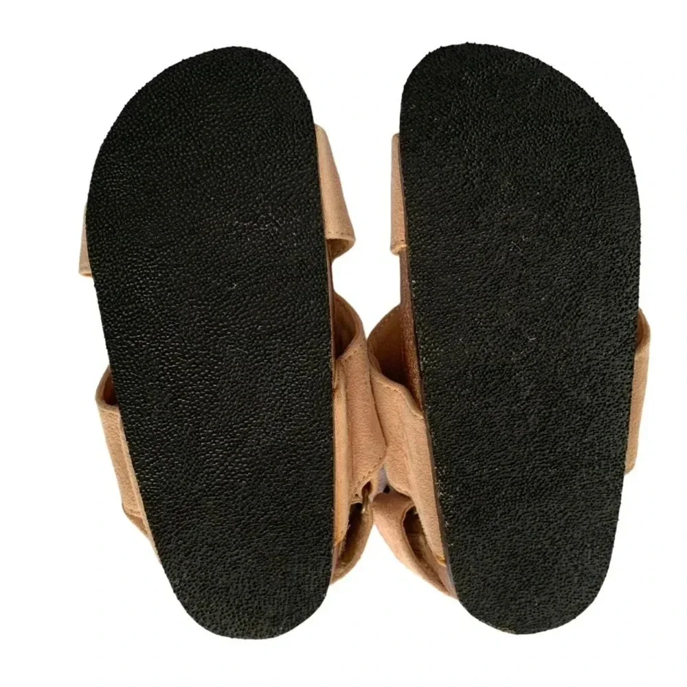 Scandic Gypsy Little Gypsy Pink Suede Sandal Size 12 Youth